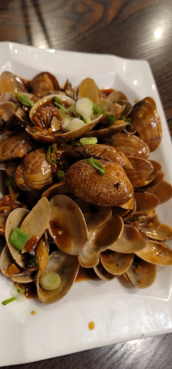 豉椒炒蜆 Clams in Black Bean Sauce